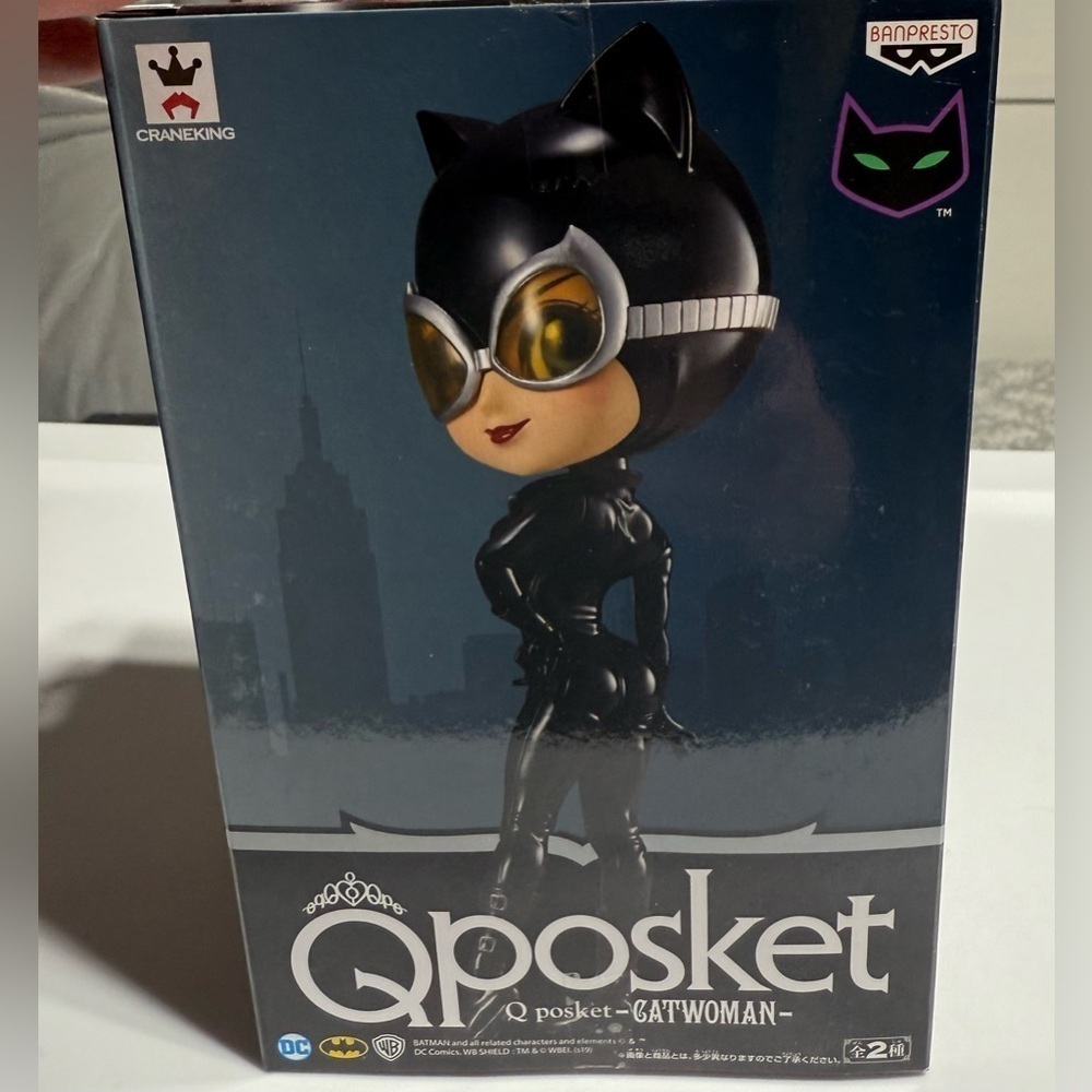 New BANPRESTO DC Comics Q poskets Cat Woman Figure